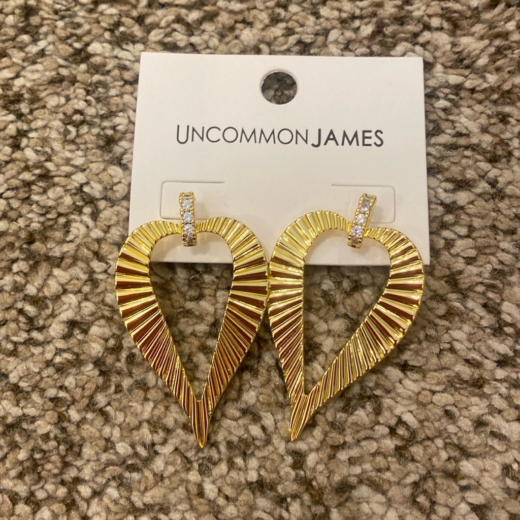 Uncommon James Honeymoon Earrings - Brand New 40$